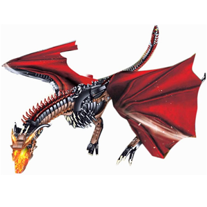 لگو کریتور اژدهای گیم آف ترونز Game of Thrones قطعه 1889 مدل 9901 _اسباب بازی
